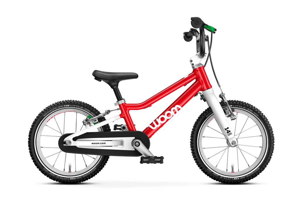 woom GO 2 Kids' Bike - 14 Inch, Ultralight Safety Design