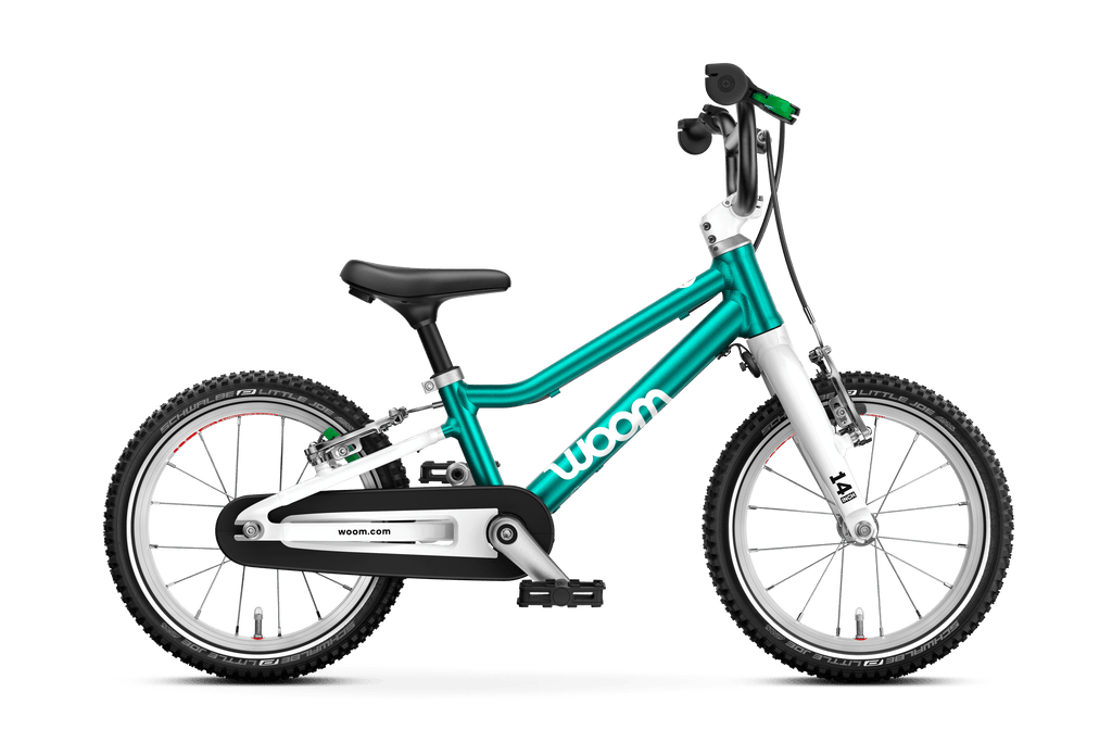 woom GO 2 Kids' Bike - 14 Inch, Ultralight Safety Design